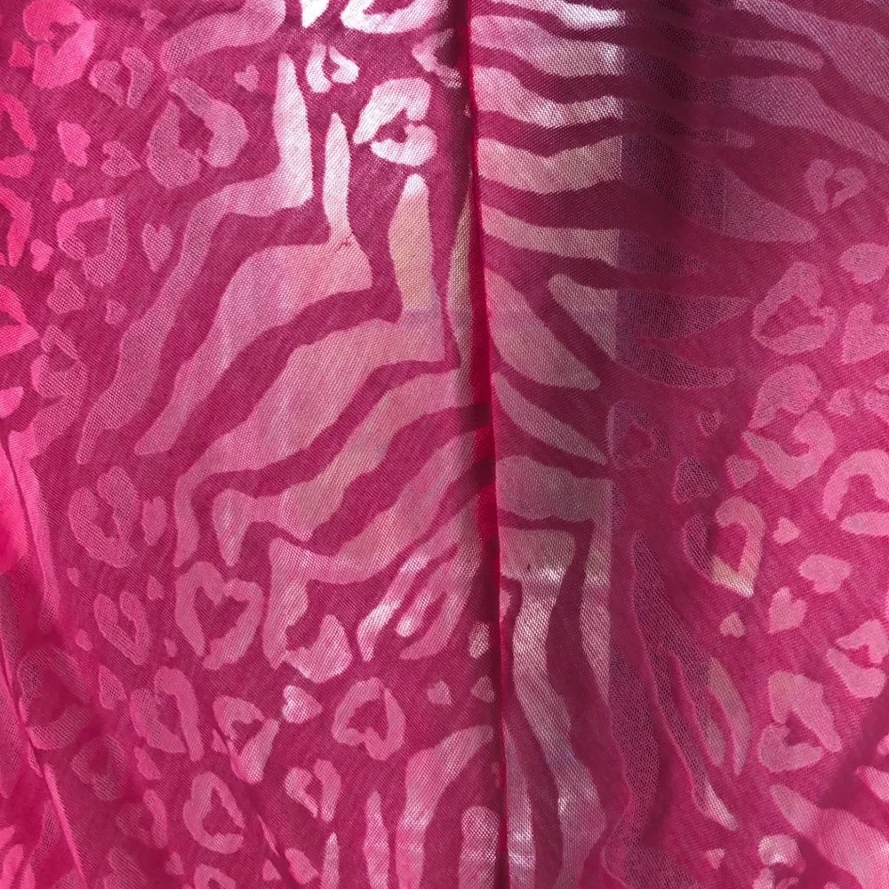 Justice beach pink print coverup dress girls 12